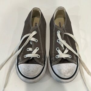 Kids converse gray size 10